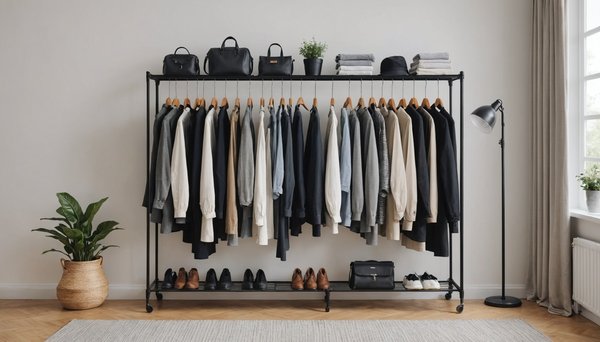 Tout savoir sur les portants de vêtements fixes en un clin d'œil